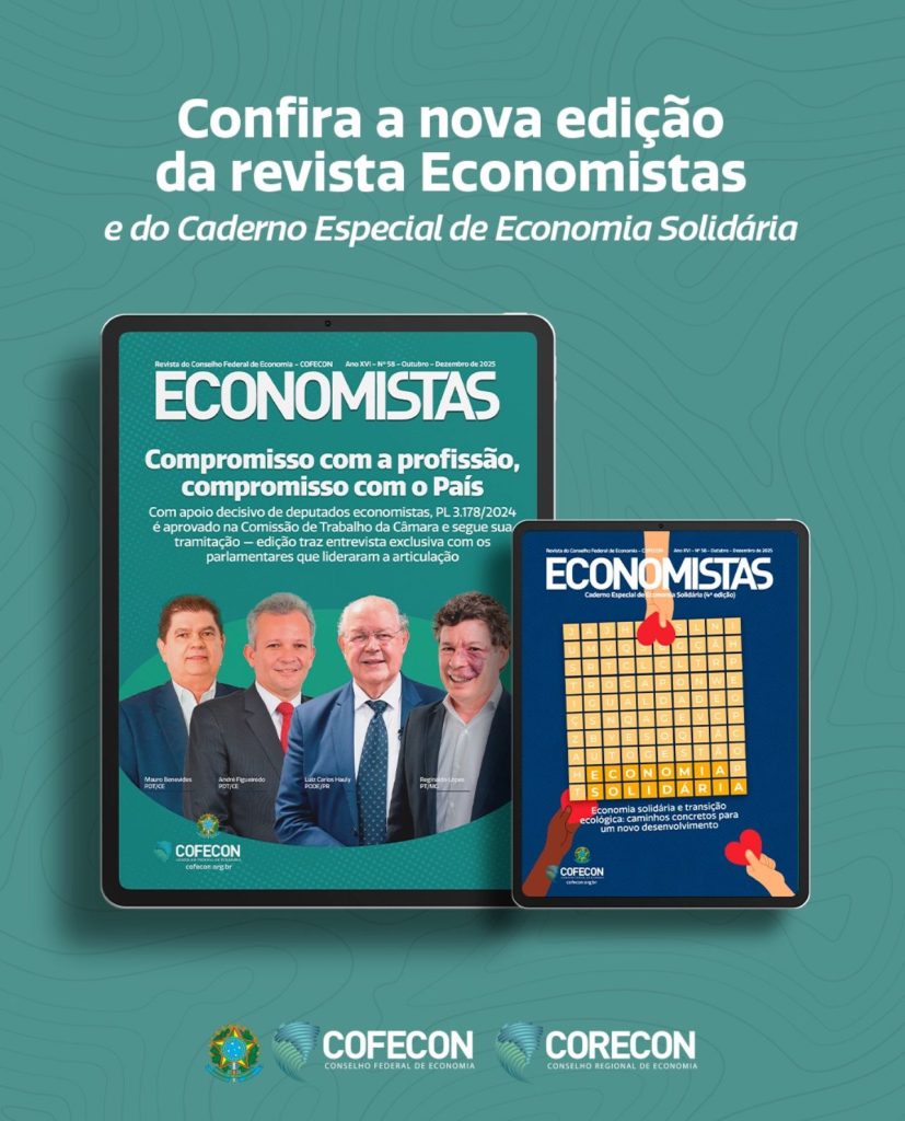 Revista Economistas #58 já está disponível