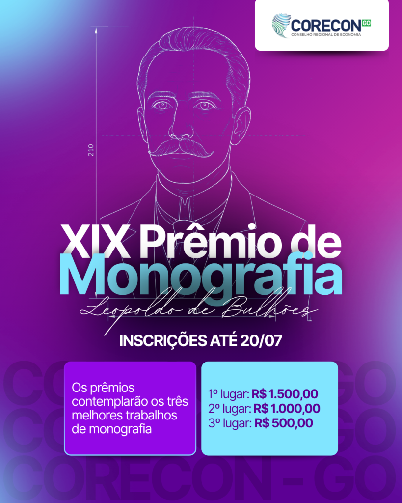 Inscrições abertas para o XIX Prêmio de Monografia Leopoldo de Bulhões