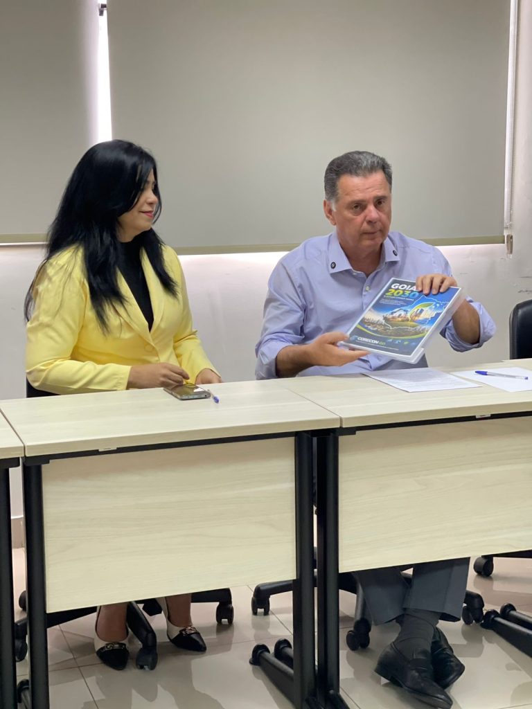 CORECON-GO realiza primeira entrega institucional da Agenda Goiás 2030 aos pré-candidatos ao Governo do Estado